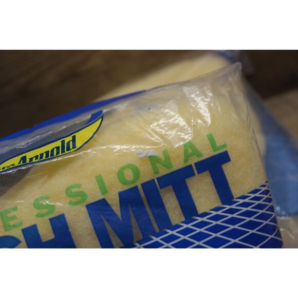 SM Arnold Spun Gold extra long life non-scratch lorene car‎ wash mitt 8 x 11 - Picture 5 of 8